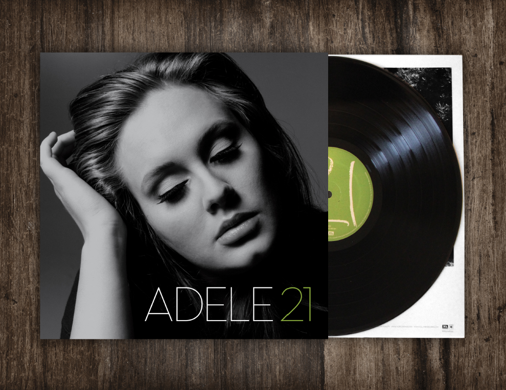 Adele Vinyl Records - Music Album Covers