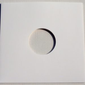 LP 12" Card Sleeves Including Center Hole (White)