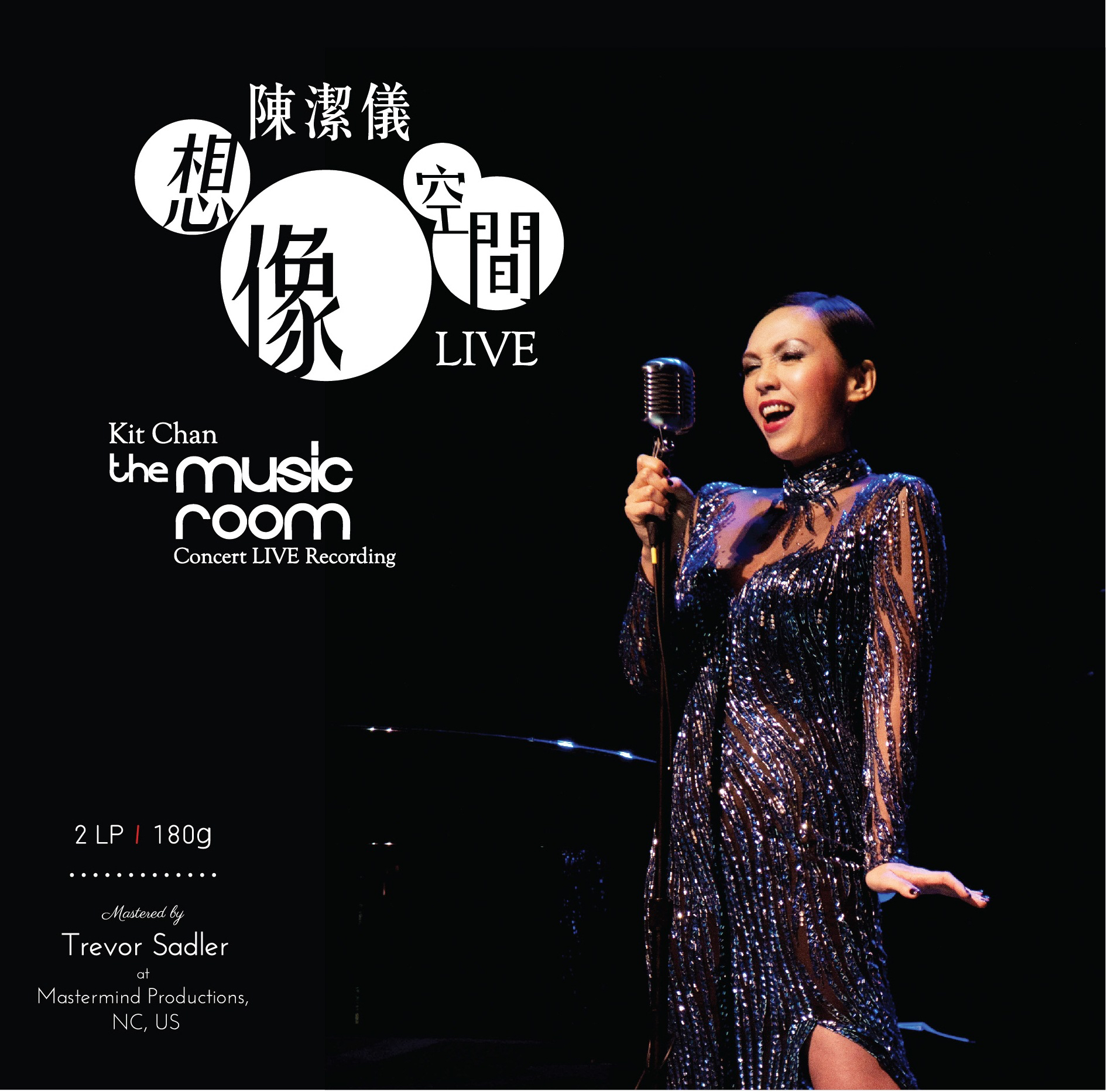 Kit Chan 陳潔儀 the Music Room Concert LIVE Recording 想像空間 LIVE 180G 2LP